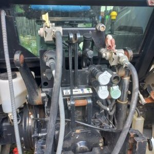 foto 86HP traktor New Holland T5040 +abroll 11t Anhänger (2013)